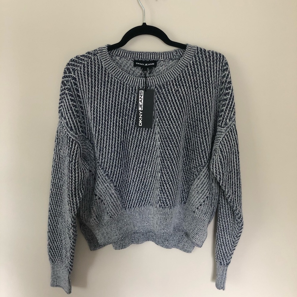 DKNY Navy Blue Sweater